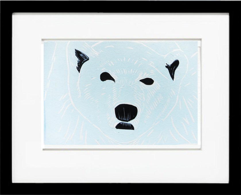 arctic,  bear, polar, cold, blue, ice