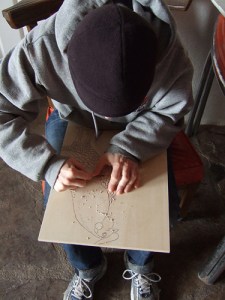 Lisa Studier carving