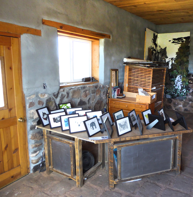 Studio shot by Hilary Lorenz for open studio