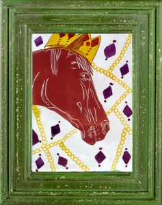 Golden Crown Horse - Click to purchase