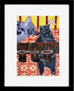 Artwork comes unframed, this is only for reference. 