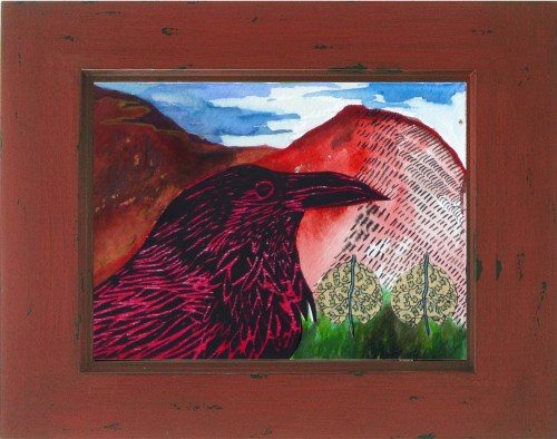 7" x 5" Raven Click to purchase