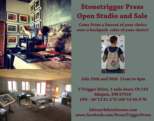 Getting Ready for Open Studio! 