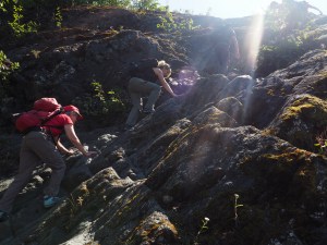 Hike to the Mendenhall Glacier