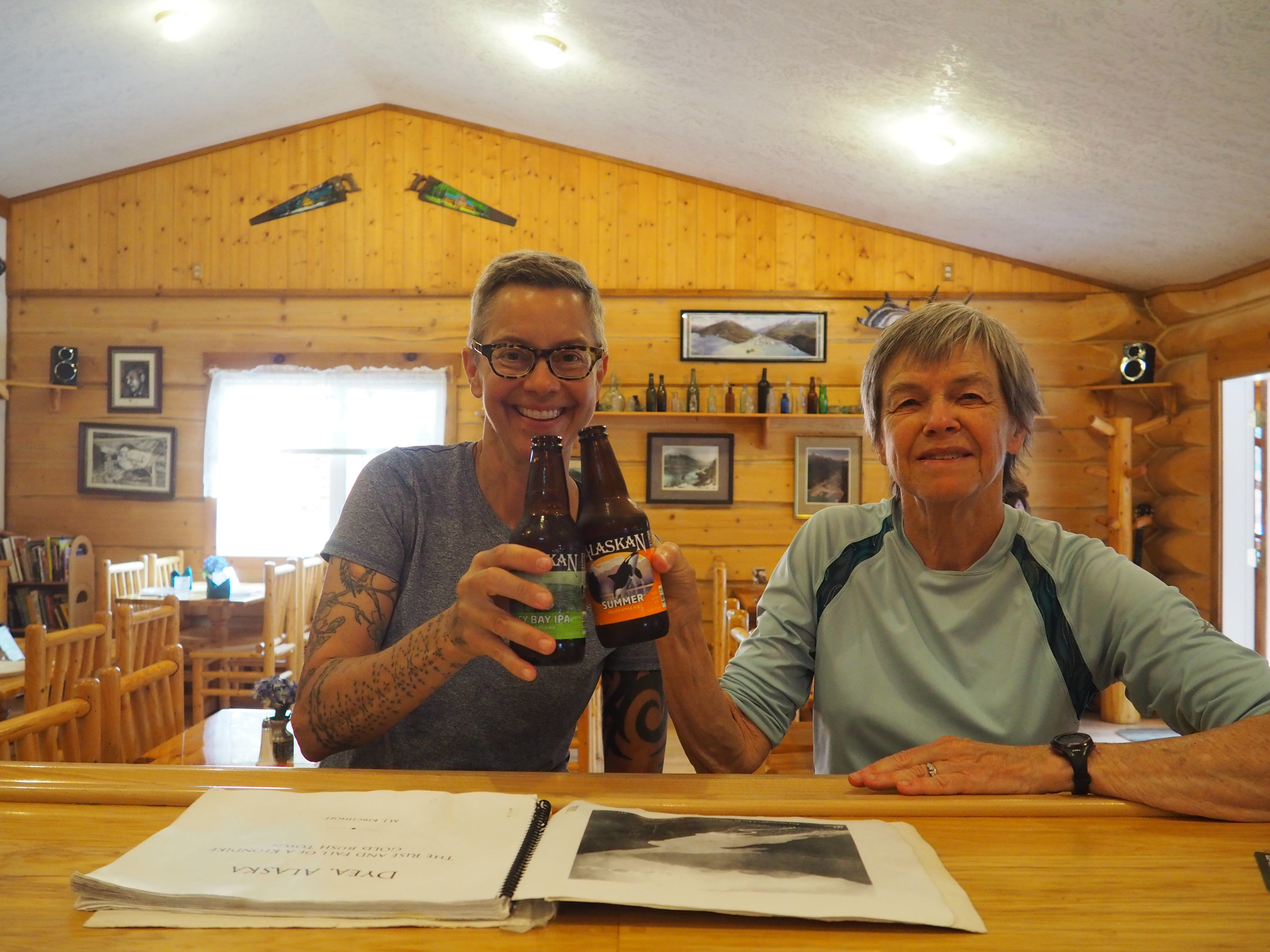 Hilary Lorenz and Nancy Morrill